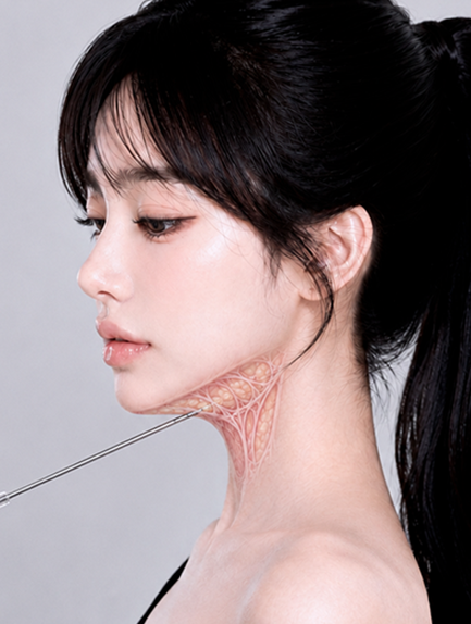 Adhesion tissue release and residual fat suction