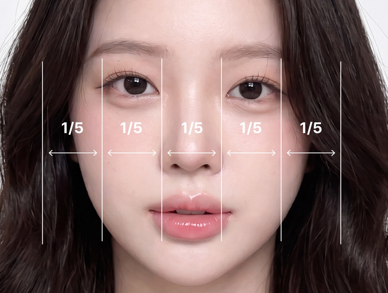 Golden ratio of nose width