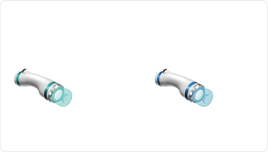 3mm thin handpiece, 7mm deep handpiece