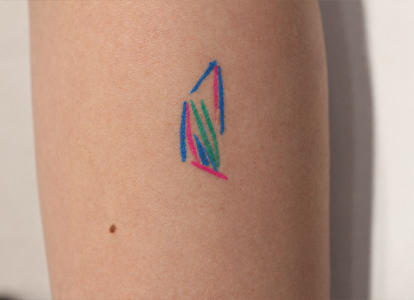 Color tattoo