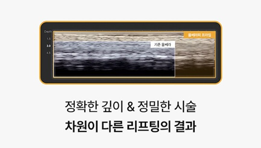 Clear Ultrasound Images Up to 8mm Deep